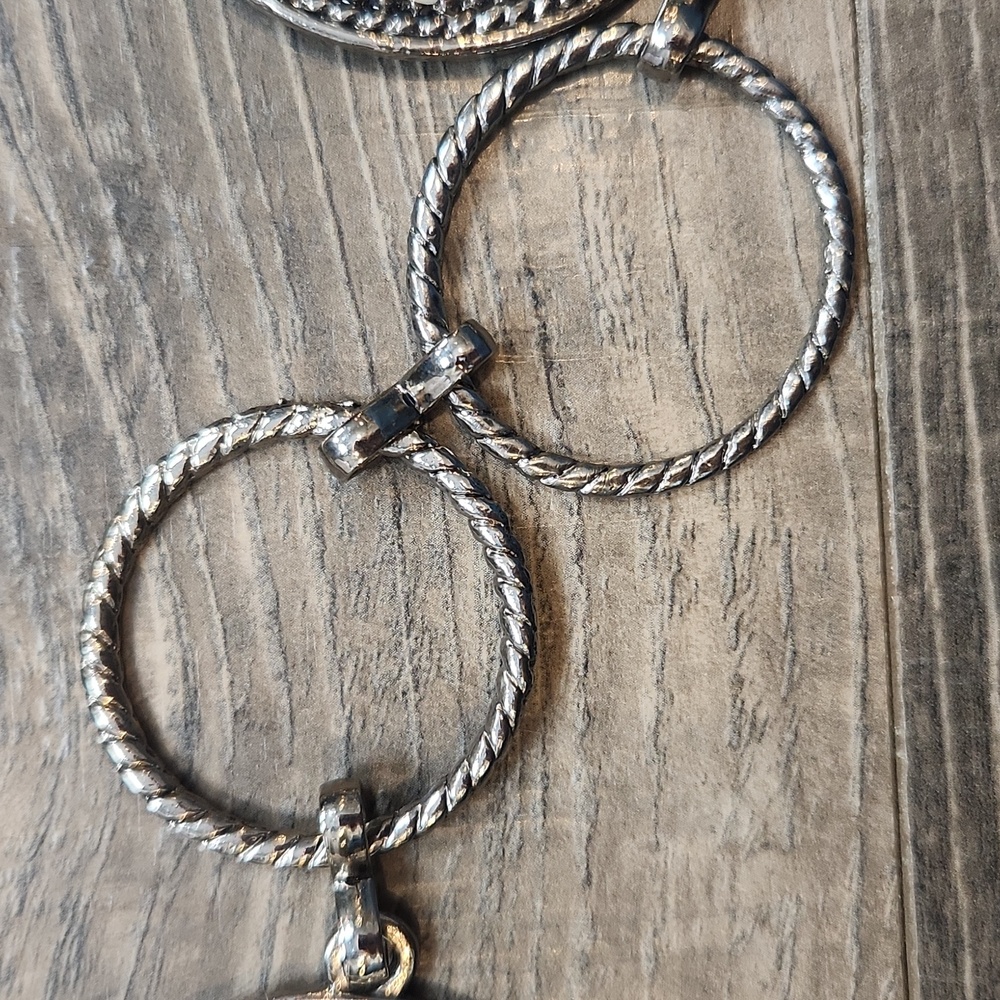 Concho Style Adjustable Metal Statement Piece Bel… - image 5